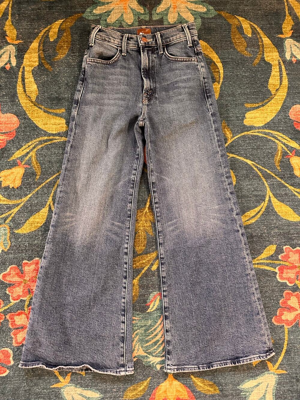 Mother The Hustler Roller Ankle Jeans Size 23